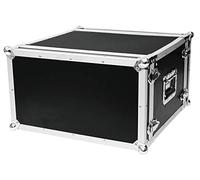 Cremagliera Effetto CO DD, 6U, 38 centimetri di profondità, nero