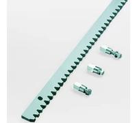 cremagliera acciaio modulo 4 zincata 30x12- 1 metro - crem30x12