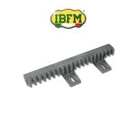 Cremagliera per cancelli scorrevoli in nylon con anima in acciaio Ibfm art. 468
