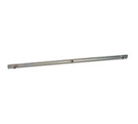 Cremagliera Zincata 30x12 per Cancello Scorrevole Barra Completa di Bulloni