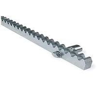 Cremagliera Zincata 30x12 per Cancello Scorrevole Barra Completa di Bulloni (4 Metri con 12 bulloni inclusi)