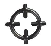 Cremagliere Per Fornelli A Gas 2 pz Fornello A Gas Cremagliera Fornello A Gas Pentola Riduttore Sottopentola Griglie Anelli for caffè Supporto Sottopentola Gamma Bruciatore Grata Cremagliera Caffettie
