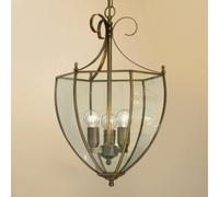 Cremasco Lampada a sospensione Oper ottica bronzo Cremasco