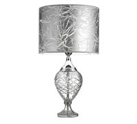 Cremasco Lampada da tavolo Belle Epoque, 59 cm cromo Cremasco
