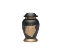 Cremazione Ricordo Urne per Ceneri UK - Colomba Caduta Foglie Memorial Ottone