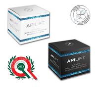 Creme Anti Age ApiLift Giorno + ApiLift Notte con veleno d'api e acido ialuro...
