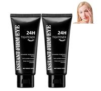 Crème contour des yeux raffermissante instantanée, crème contour des yeux hydratante et anti-rides, réduit les rides et ridules, convient à un usage quotidien sur tous types de peau