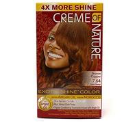 Creme of Nature Exotic Shine Color With Argan Oil, Bronze Copper 7.64, 1 ea by Creme of Nature