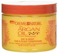 Creme Of Nature Olio di Argan Day Night Balsamo per capelli e cuoio capelluto, 135 g