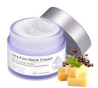 Creme per il collo per rassodare e rassodare, crema rassodante del collo, crema rassodante per collo e petto, levigante rughe e linee sottili con burro di Cupuacu, crema rassodante per la pelle per il