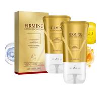 Crème raffermissante pour le cou pour peau crépue Soins du corps Crème pour le cou réconfortante, raffermissante et liftante avec massage à double rouleau (2 pz)