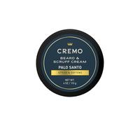 Cremo Beard & Scruff Cream, Palo Santo (Reserve Collection), 4 oz - Soothe Beard Itch, Condition and Offer Light-Hold Styling for Stubble and Scruff (Product Packaging May Vary)