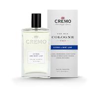 Cremo Citrus & Mint Leaf Eau de Toilette - Fresco e rivitalizzante - 100 ml | Creata da esperti di fragranze di fama mondiale, questa fragranza iconica rivela note complesse e persistenti.
