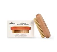 CREMO - Spazzola da barba da uomo di alta qualità - 100% sisal naturale - Manico in legno per modellare e modellare i peli del viso