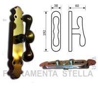 CREMONESE BADEN MANIGLIA FINESTRE BALCONI OTTONE BRONZATO VALLI & COLOMBO