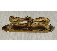 Cremonese Barocca in ottone Bronzato Placca Lunga (m.072)