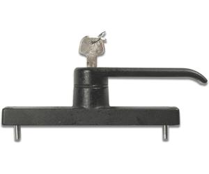 CREMONESE CON CHIAVE 565A CON ASTE INTERNE MANO DESTRA IN ZAMA COLORE NERO 38564