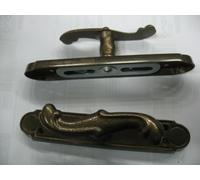 CREMONESE MANIGLIA FINESTRA BAROCCO OTTONE BRONZATO GIOCO EZ