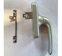 CREMONESE MANIGLIA PER "ANTA RIBALTA" FINESTRA, PORTA VASISTAS (ARGENTO)