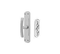 Ghidini 744406003 Maniglia Cremonese Ottone Cromato Satinato Milena Ez Lf-12437