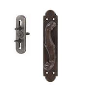 Cremonese Ottone Bronzato Barocco Con Perni Per Infissi Legno Balcone Finestra