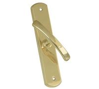 Cremonese Rio Gratz Perni Ottone Lucido Placca Corta 2 Pezzi