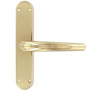 Cremonese torino con maniglia finitura in oro lucido e fori per l'installazione