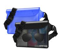 Crenova Borsa impermeabile Mare, Marsupio per uomo donna Cintura Regolabile Estesa, Mare Accessori per Viaggio Spiaggia Sup Barca Campeggio Subacqueo, IP68 Custodia Impermeabile Smartphone (2 Pezzi)