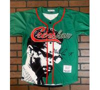 Crenshaw/Malcolm X Verde Headgear Classics Baseball Jersey ~ Mai Worn ~ M L XL