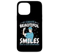 Creo Sorrisi Bellissimi Qual è il tuo Dentista Superpower Custodia per iPhone 13 Pro Max