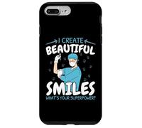 Creo Sorrisi Bellissimi Qual è il tuo Dentista Superpower Custodia per iPhone 7 Plus/8 Plus