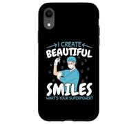 Creo Sorrisi Bellissimi Qual è il tuo Dentista Superpower Custodia per iPhone XR