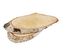 Creotime, 567030, dischi in legno, 15 x 9 cm, confezione da 1 (1 x 7 pezzi)