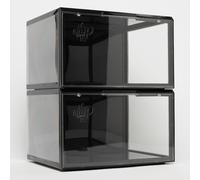 Crep Protect Scatola per scarpe - Ultime casse di stoccaggio per sneaker 2.0 - Organizer per scarpe (2 casse per confezione)