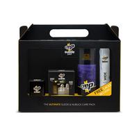 Crep Protect Set Regalo per la Cura delle Scarpe - Detergente e Spray Protettivo per Camoscio e Nabuk, Gomma Rimuovi Macchie, Ravvivante per Sneakers con Lacci Gratuiti