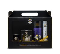 Crep Protect Suede Care Pack - Spray protettivo per scarpe, gomma per la pelle scamosciata, Reviver per scarpe da ginnastica e lacci piatti pretrattati per scarpe da ginnastica in pelle scamosciata e