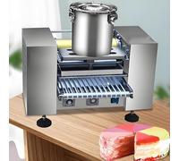 Crepe Maker Machine - Macchina per pancake commerciale con pannello di controllo e motore in rame puro, dissipazione automatica del calore, ideale per panetterie e ristoranti