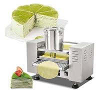 Crepiera commerciale e macchina per crostate Mille Feuille, macchina automatica per crostate da 2200 W, diametro crepe: 6"/8"/10", spessore 0,016"-0,047", 100-350 pezzi/ora, per torte, tortilla 6”