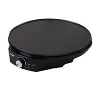 Crepiera Elettrica Antiaderente 1200W Kooper Goody Nera