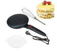 Crepiera Elettrica Generica, Crepiera Automatica Teglia Per Pancake Antiaderente Portatile Da 600 W, Padella Per Pancake Antiaderente Con Controllo Termostatico Da 7,87" Per La Casa Con
