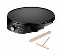 Crepiera Piastra Elettrica per Crepes Piadine Ripiene Dolci Salate 1200W HM-5855 [EEK: Conforme]