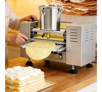 Crepiera professionale per ristoranti e pasticcerie, macchina elettrica per crêpes, spessore regolabile 0,4-1,2 mm, temperatura 150-200 °C, produzione 200-300 crêpes/h, 15,2 cm