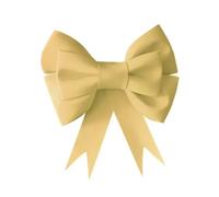 Crepundia Fiocchi Giganti Fai Te Super Grandi, Accessorio for Feste Natalizie, Fiocco Grande in Eva, Nuziali, Occasione Festiva, Decorazione Fai da Te L'Albero di Natale(Yellow 75CM)