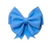 Crepundia Fiocchi Giganti Fai Te Super Grandi, Accessorio for Feste Natalizie, Fiocco Grande in Eva, Nuziali, Occasione Festiva, Decorazione Fai da Te L'Albero di Natale(Blue 75CM)