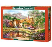 Castorland - Puzzle Crepuscolo allo stagno di Woodgreen - 3000 pezzi