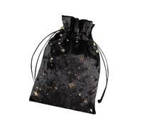 Cresce de cordon de Tarocchi - sac de rangement et pochette de Tarocchi avec cordon de Draft - soupée de Bijoux, sacs bijoux de cartes Oracle Exquises, élégant sac de Tarocchi et Dades pour Runes, sac