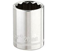 Crescent 1/2" Drive 12 Point Standard Metric Socket 20mm - CDS80N