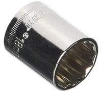 Crescent 3/8" Drive 12 Point Standard Metric Socket 18mm - CDS48N