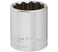 Crescent 3/8" Drive 12 Point Standard Metric Socket 19mm - CDS49N
