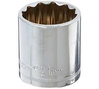 Crescent 3/8" Drive 12 Point Standard Metric Socket 21mm - CDS51N